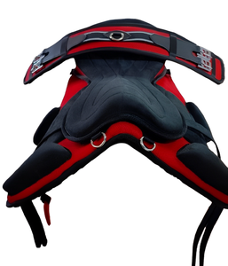 แผ่นอานหนังสังเคราะห์กันลื่นสำหรับม้าอเนกประสงค์สไตล์อังกฤษสามารถปรับแต่งได้ - Product Image 4