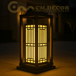 DNT.001.03 Lampe solaire de jardin haut de gamme 30W LED avec lumière blanc chaud CCT, corps en fer/acier inoxydable, IP65, pour application routière et paysagère - Product Image 4