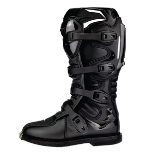 Chaussures de moto durables pour hommes avec design antidérapant, vêtements de course imperméables pour une sécurité de conduite accrue - Product Image 5