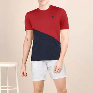 Camiseta de Hombre Transpirable de Talla Personalizada, Cómoda, de Punto, de Algodón y Poliéster, Manga Corta, para Toda Temporada, Alta Calidad, en Stock - Product Image 3