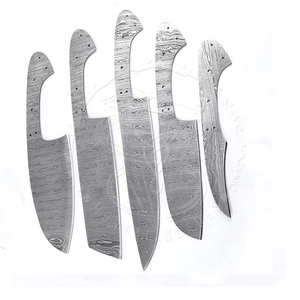 Cuchillo en stock listo sin mango, fabricación de bricolaje, cuchillas de Damasco en blanco, hoja en blanco, cuchillo de Chef, hoja en blanco - Product Image 2