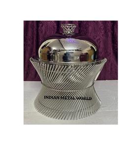 Plato de frotamiento diseño admirable Ramadán que sirve olla caliente de acero inoxidable de la mejor calidad para vajilla comida que sirve olla caliente - Product Image 2