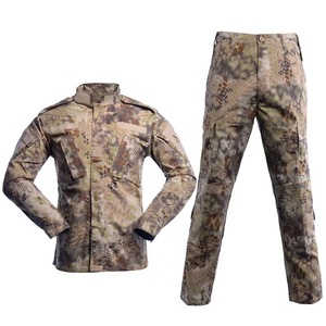 Veste unisexe respirante, imperméable, coupe-vent, en velours côtelé Rip-Stop, effet peau de requin, chaude, résistante à l'usure, avec fermeture éclair, camouflage, pour l'extérieur - Product Image 5