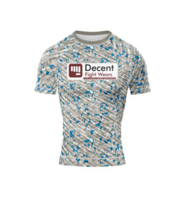 Vente en gros sur mesure MMA Rashguard Sports Compression Shirt Shorts Set pour hommes Grappling Training Mens Grappling - Product Image 1