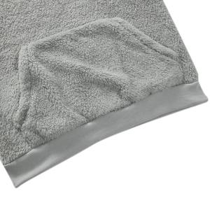 Sweat à capuche Zipup personnalisé unisexe meilleure qualité blancs 500 gsm sweat à capuche coton lourd polaire recadrée fabricant de sweat à capuche pour hommes - Product Image 2