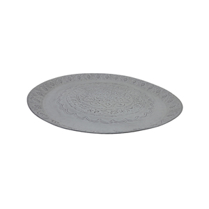 Vente en gros bol en métal en forme de fleur couleur nickel argent saladier pour cuisine et décoration de table faits à la main - Product Image 6