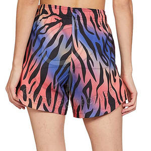 Nuevos pantalones cortos deportivos de cintura alta para mujer Ropa de calle de estilo vintage con etiquetas privadas Pantalones cortos con bolsillos - Product Image 4