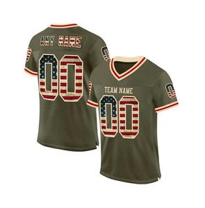 High Quality Customized <b>American</b> Football Jersey for Men Unique Styling Top Trending Breathable and Hot Sale Football Wear - Product Image 4
