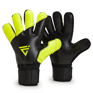Hot Sale High Quality <b>Latex</b> Professional Football Goalkeeper Gloves Customized Non-Slip Adjustable Wrist Strap Breathable High - Product Image 1