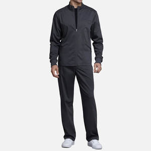 ชุดสครับโรงพยาบาลแบบยูนิเซ็กซ์ ผ้าแคนวาส แห้งเร็ว ระบายอากาศดี สีและดีไซน์ตามสั่ง MOQ ต่ำ รุ่นใหม่ขายดี - Product Image 1