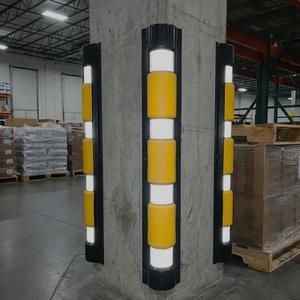 Ensemble de 10 Protections d'Angle pour Colonnes de Parking – Équipement Essentiel pour Parking - Product Image 1