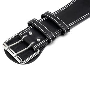 Cinturones Acolchados de Cuero Personalizados, Nuevos, Ajustables, de Piel de Vaca, Transpirables, para Levantamiento de Pesas y Entrenamientos - Product Image 5