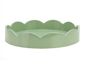 Nhat Minh Artisanat Plateau Laque Plateau Rond Laqué Pétoncle Fait Main Du Vietnam - Product Image 4