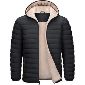 Veste d'hiver matelassée pour hommes avec motifs personnalisés Design à bulles décontracté avec décoration personnalisée Service OEM téléchargé par Dress Sports - Product Image 1