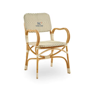 เก้าอี้รับประทานอาหารหวายสีดำดีไซน์แบบยั่งยืนทำด้วยมือคุณภาพสูงจากเวียดนาม - Product Image 2