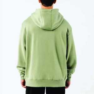 2025 personalizado diferentes colores hombres moda polar sudaderas otoño pulóver sudaderas clásico hombres Casual básico Sudadera con capucha - Product Image 4