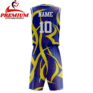 Conjunto de Uniforme de Baloncesto Personalizado, Uniforme de Baloncesto para Hombre 100% Poliéster - Product Image 2