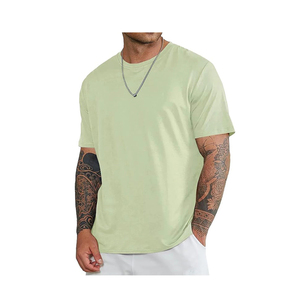 T-shirt décontracté pour homme surdimensionné à épaules tombantes, imprimé sur mesure, de haute qualité, 100 % coton, coupe ample, tissu toile respirant - Product Image 6