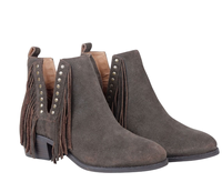 Bottes de cow-boy occidentales en cuir de vachette faites à la main pour femmes semelle intérieure en PVC de style d'été en cuir véritable fabriquée en Inde