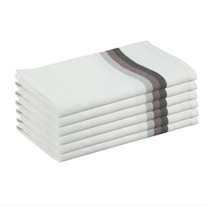 ผ้าลินินไมโครไฟเบอร์สำหรับร้านอาหารเด็กผ้าฝ้าย100% สีเขียวแห้งเร็วสำหรับบ้านชายหาดรถบ้าน - Product Image 1