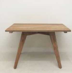 Petite table à café et à thé en bois de manguier naturel faite à la main meubles de maison personnalisables décor de chambre écologique - Product Image 5