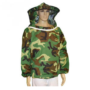 Chaqueta de mantenimiento de abejas a prueba de picaduras, ropa protectora de apiario, poliéster, impermeable, transpirable, duradero, traje ligero, miel - Product Image 4