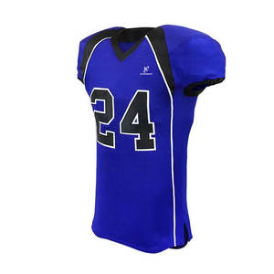 Uniforme de football américain 100% polyester Vêtements de sport Maillot d'équipe Uniforme de football américain de qualité supérieure Uniforme de football américain - Product Image 2