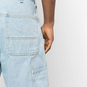 Shorts en jean pour homme, mode été, tissu en denim de coton léger, respirant et confortable, shorts en jean de haute qualité pour homme - Product Image 6