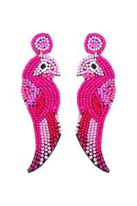 ต่างหูลูกปัดแบบถักด้วยมือดีไซน์เนอร์สำหรับผู้หญิงเครื่องประดับเทียมแฟชั่นหลากสีขายส่ง - Product Image 4