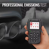 Alat diagnostik mobil OBD2, pemindai sistem penuh pembaca kode kesalahan otomatis dengan tampilan LED WIFI USB untuk transmisi mesin ABS SRS