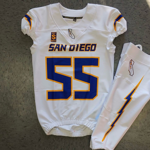 Venta al por mayor de alta calidad logotipo personalizado impreso camisetas de fútbol americano para adultos jóvenes y niños uniforme de fútbol americano - Product Image 4