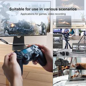Carte de capture vidéo SYONG 4K 1080P60HZ HDM vers USB avec adaptateur Type-C pour les diffusions en direct, les jeux en <span class=keywords><strong>streaming</strong></span> - Product Image 5