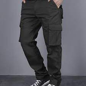 Export High Quality Men's Anti-Wrinkle Fleece Lining Cargo Pants Windbreaker Tactical Casual Hiking Outdoor <b>Waterproof</b> <b>Trousers</b> - Product Image 2