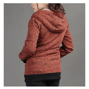 เสื้อฮู้ดโอเวอร์ไซส์สำหรับผู้หญิงเสื้อมีฮู้ดลำลองกีฬาสำหรับฤดูใบไม้ร่วงและฤดูหนาว - Product Image 3