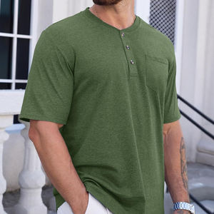 เสื้อยืดสำหรับผู้ชายเสื้อ2025ขนาดใหญ่พิเศษสำหรับผู้ชายเสื้อยืดสีเขียวสั่งทำโลโก้แบรนด์ของคุณ - Product Image 3