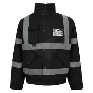 Vêtements de travail de sécurité réfléchissants de haute qualité Veste de sécurité de construction à manches longues pour hommes - Product Image 1