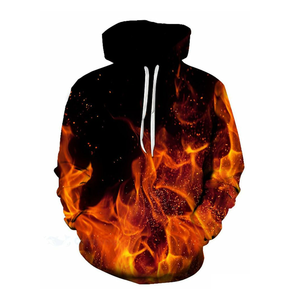 Sudadera con capucha de sublimación de fabricación profesional en blanco personalizada al por mayor Sudadera con capucha de sublimación de impresión transpirable para hombres - Product Image 4