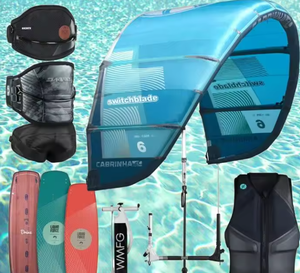 El Mejor y Más Nuevo Kite Cabrinha Switchblade Auténtico de 12m Azul para Kiteboarding y Kitesurfing - Product Image 1