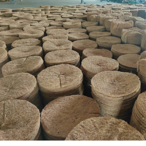 Couverture de paillis de noix de coco biodégradable naturel Anneaux d'arbre de coco/Anneau de paillis biodégradable de lutte contre les mauvaises herbes de coco pour l'agriculture - Product Image 2