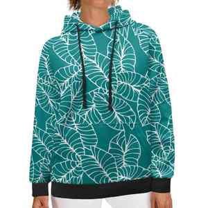 Sudadera raglán para mujer de secado rápido transpirable personalizada con estampado bajo demanda Sudadera con capucha - Product Image 4