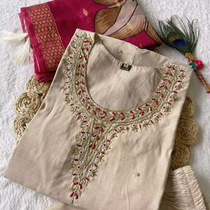 Costume salwar en soie de créateur, robe pakistanaise Salwar Kameez Dupatta, tenue de mariage. - Product Image 1