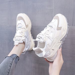 Nuevas Zapatillas Deportivas Casuales para Mujer con Suela Gruesa, Malla Transpirable, Cierre de Velcro, Tallas Grandes, Entresuela de EVA y Parte Superior de Goma PU - Product Image 1