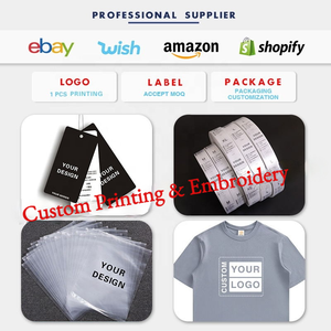 T-shirts en coton uni personnalisés en vrac, tissu doux, col rond, manches courtes, tee-shirt uni confortable pour hommes et femmes - Product Image 3