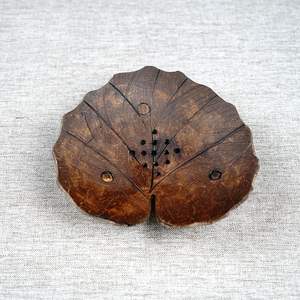 Porte-savon en coquille de noix de coco, accessoires de salle de bain, porte-savon - Product Image 4