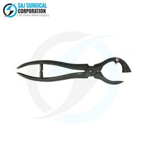 Poignée ergonomique en acier inoxydable d'applicateur d'anneau de bétail de haute qualité pour l'application précise et indolore d'anneau de nez - Product Image 2