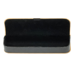 Funda de cuero PU con textura para gafas - Product Image 4