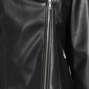 Veste en cuir véritable en peau de mouton pour femme, style streetwear, avec fermeture éclair de haute qualité, disponible dans toutes les tailles - Product Image 5