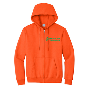 Manufacturer Direct High Quality Men's Winter Sweatshirt 100% Cotton Zipper Hoodie Solid Quick Dry Breathable Fleece - Product Image 4
