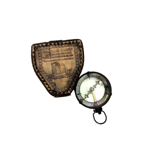 Artículos de regalo náuticos hechos a mano, esfera solar, brújula personalizada de latón macizo, regalo antiguo para la venta al por mayor - Product Image 1