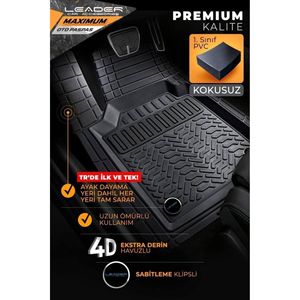 Ford Explorer 4d Pool Car Mat Série Maximum Modèle découpable Gris - Product Image 2